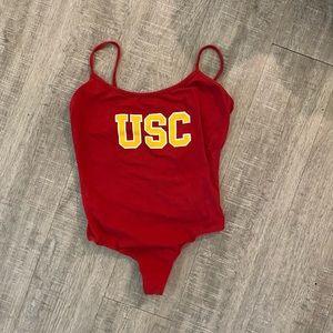 USC bodysuit top